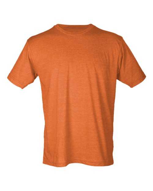 Tultex 241 Unisex Poly-Rich T-Shirt - Heather Orange - HIT a Double
