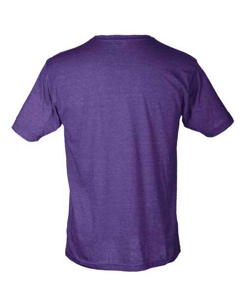 Tultex 241 Unisex Poly-Rich T-Shirt - Heather Purple - HIT a Double