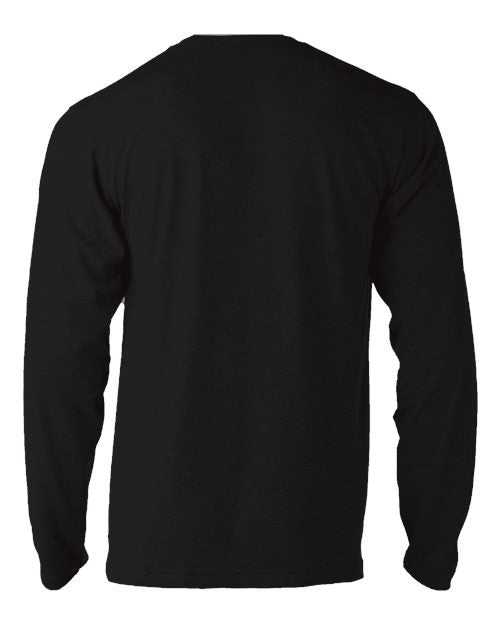 Tultex 242 Unisex Poly-Rich Long Sleeve T-Shirt - Black - HIT a Double