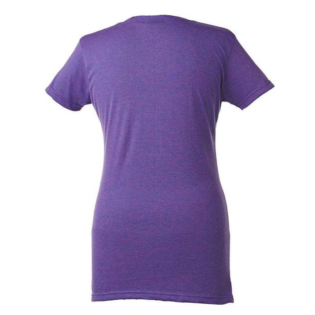 Tultex 253 Women's Slim Fit Tri-Blend T-Shirt - Lilac Tri Blend - HIT a Double