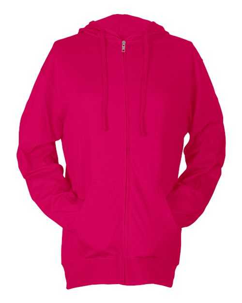 Tultex 260 Unisex Beach Hooded Sweatshirt - Heliconia - HIT a Double