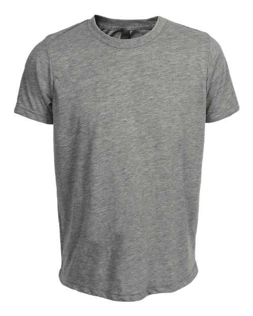 Tultex 265 Youth Poly-Rich T-Shirt - Heather Grey - HIT a Double