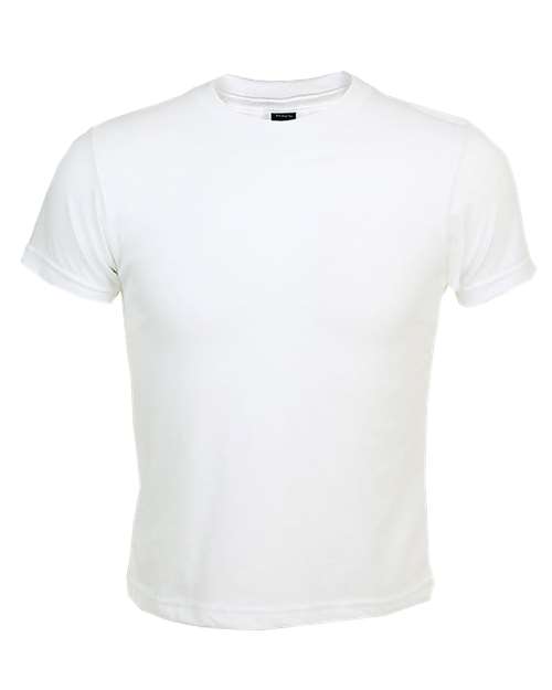 Tultex 265 Youth Poly-Rich T-Shirt - White - HIT a Double