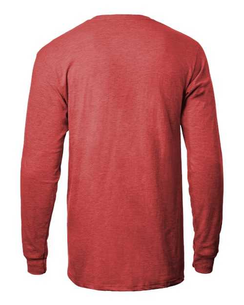 Tultex 291 Unisex Jersey Long Sleeve T-Shirt - Heather Red - HIT a Double