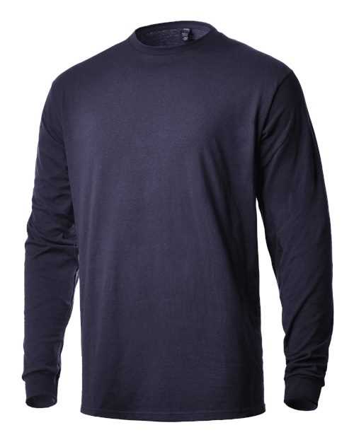 Tultex 291 Unisex Jersey Long Sleeve T-Shirt - Navy - HIT a Double