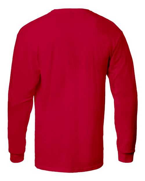 Tultex 291 Unisex Jersey Long Sleeve T-Shirt - Red - HIT a Double