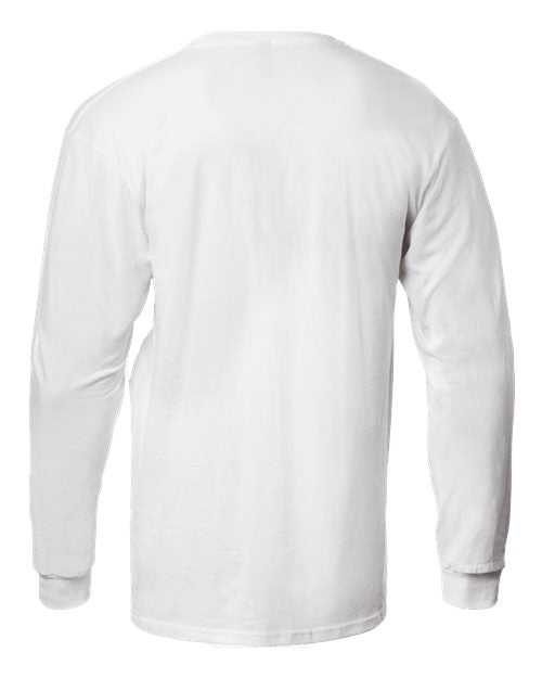 Tultex 291 Unisex Jersey Long Sleeve T-Shirt - White - HIT a Double
