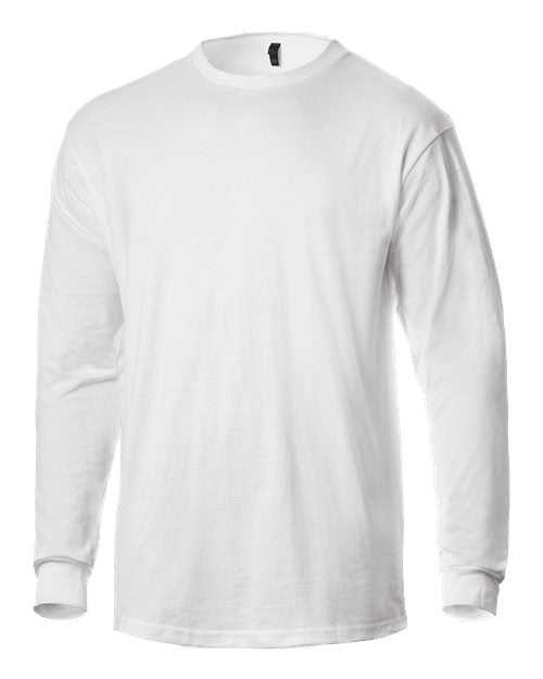 Tultex 291 Unisex Jersey Long Sleeve T-Shirt - White - HIT a Double
