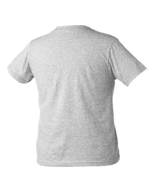 Tultex 295 Youth Heavyweight T-Shirt - Heather Grey - HIT a Double