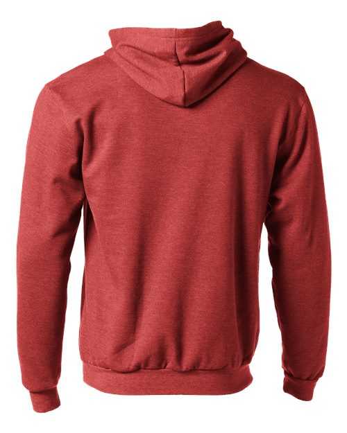 Tultex 320 Unisex Fleece Hooded Sweatshirt - Heather Red - HIT a Double