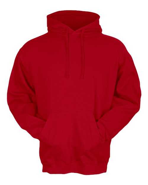 Tultex 320 Unisex Fleece Hooded Sweatshirt - Red - HIT a Double