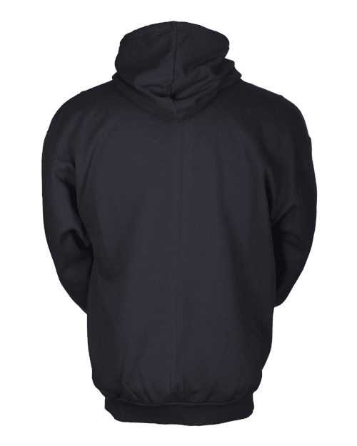 Tultex 331 Unisex Full-Zip Hooded Sweatshirt - Black - HIT a Double