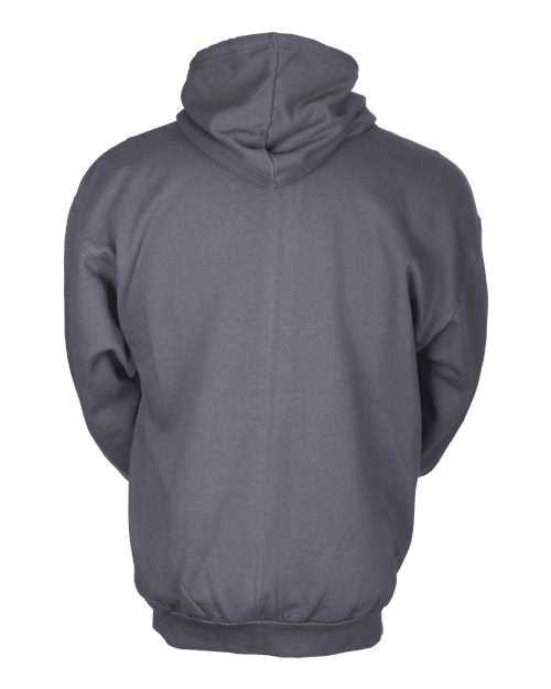 Tultex 331 Unisex Full-Zip Hooded Sweatshirt - Charcoal - HIT a Double