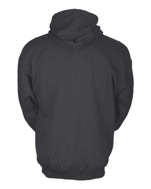 Tultex 331 Unisex Full-Zip Hooded Sweatshirt - Heather Graphite - HIT a Double