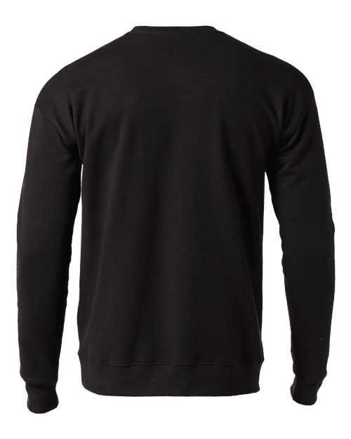 Tultex 340 Unisex Fleece Crewneck Sweatshirt - Black - HIT a Double
