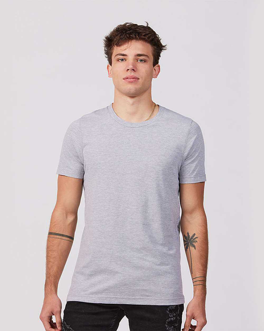 Tultex 502 Premium Cotton T-Shirt - Heather Grey - HIT a Double