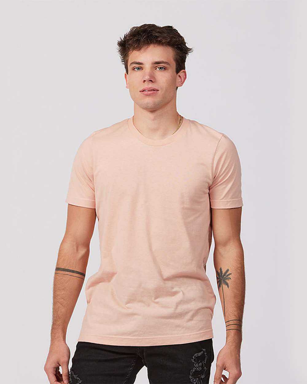 Tultex 502 Premium Cotton T-Shirt - Peach - HIT a Double