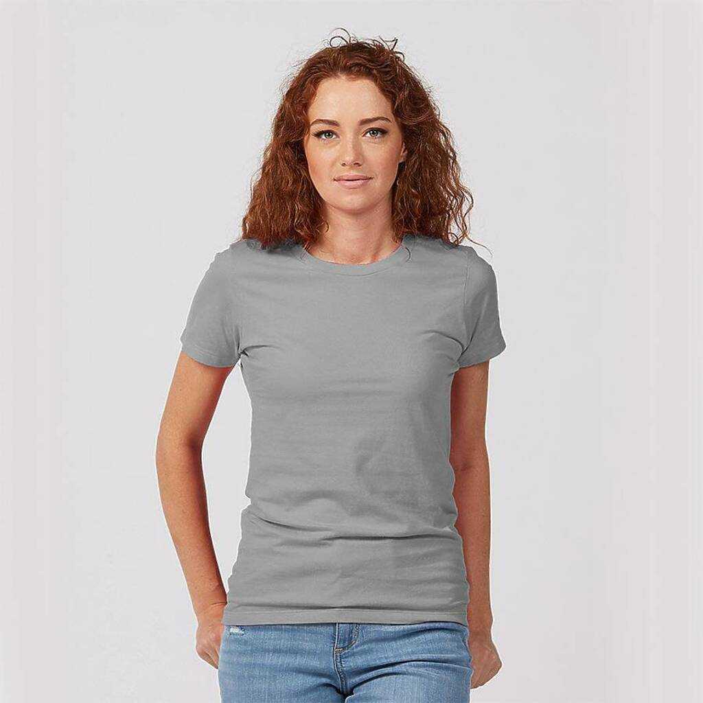 Tultex 502 Premium Cotton T-Shirt - Silver - HIT a Double