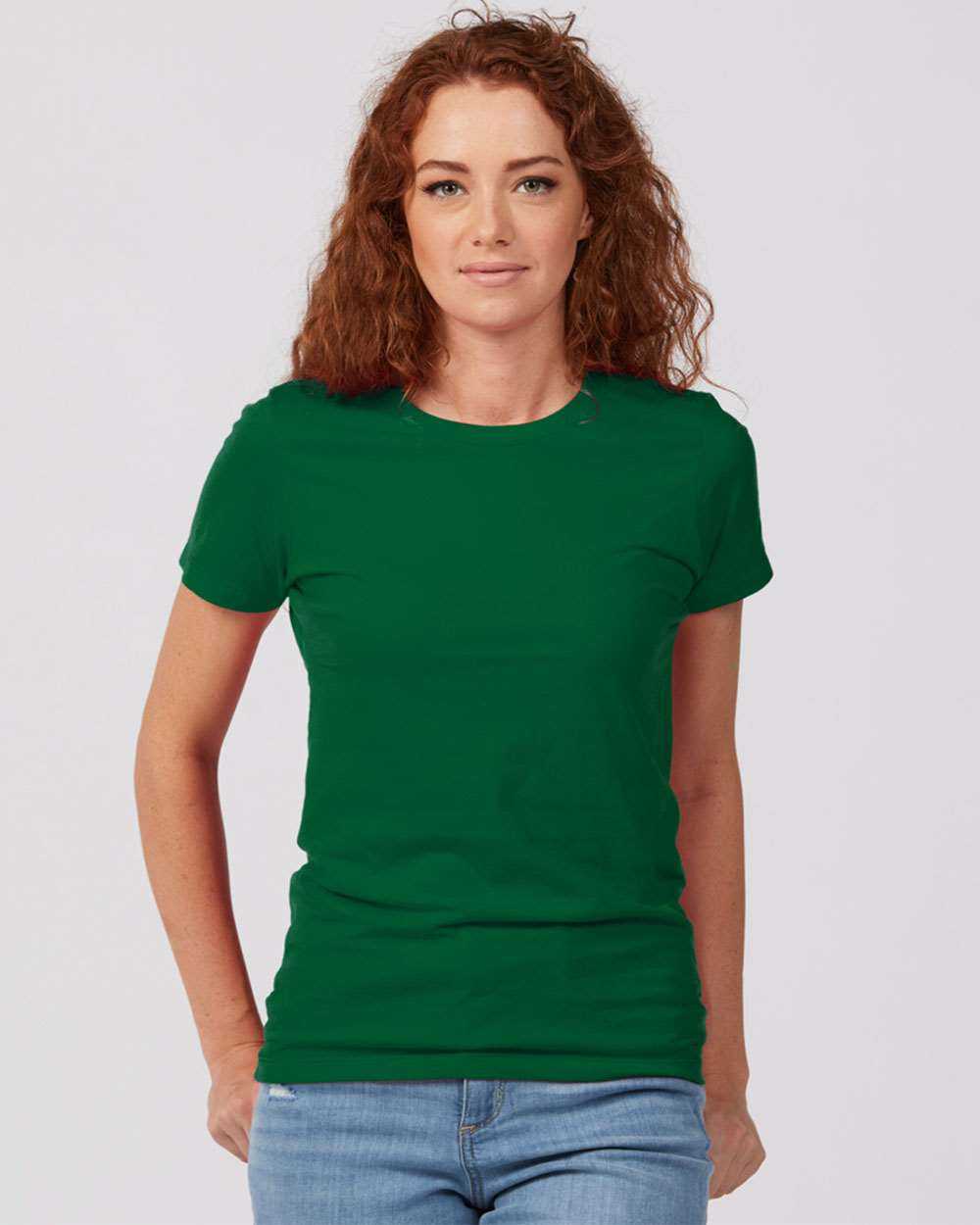 Tultex 516 Women's Premium Cotton T-Shirt - Kelly - HIT a Double