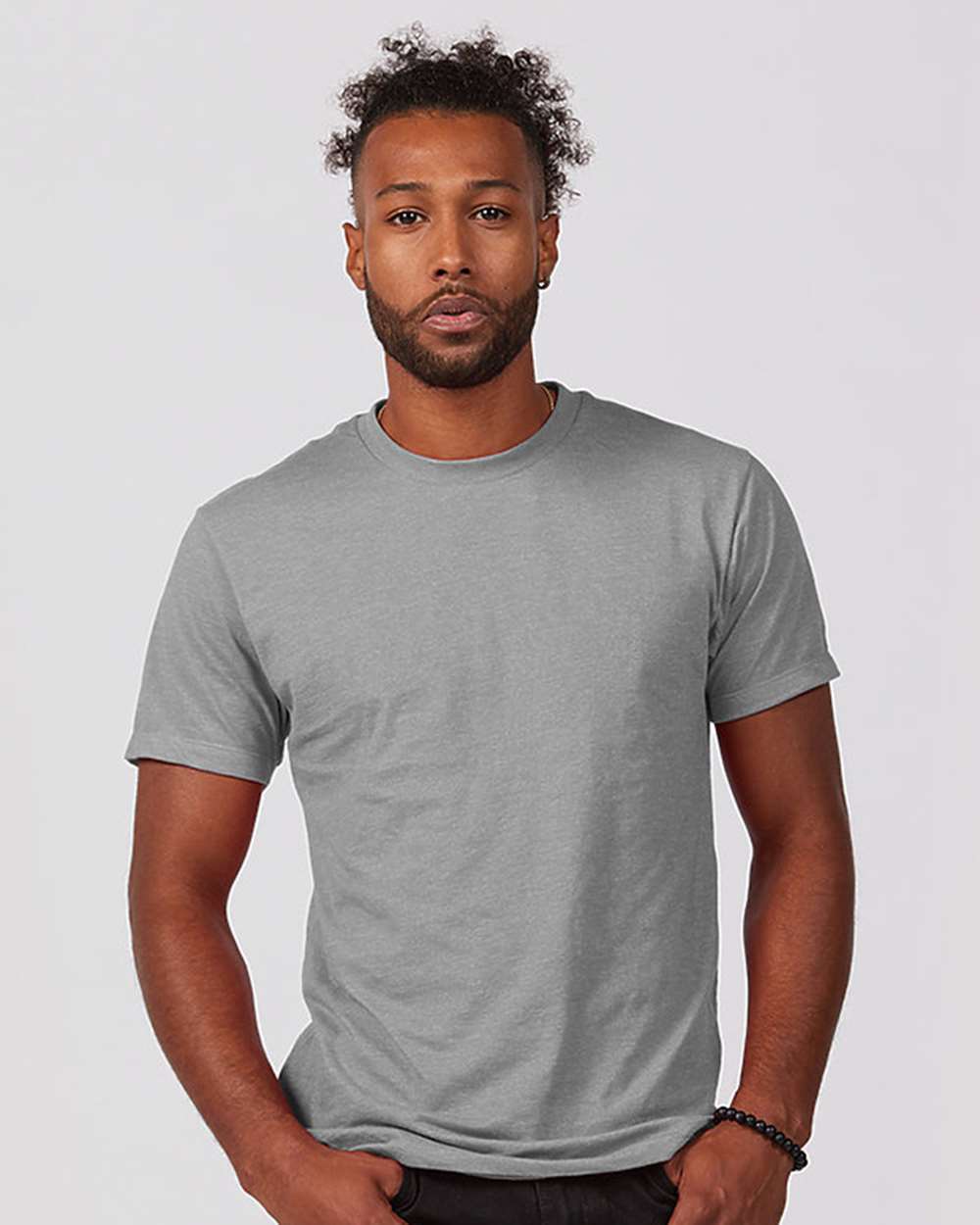 Tultex 541 Unisex Premium Cotton Blend T-Shirt - Athletic Heather - HIT a Double