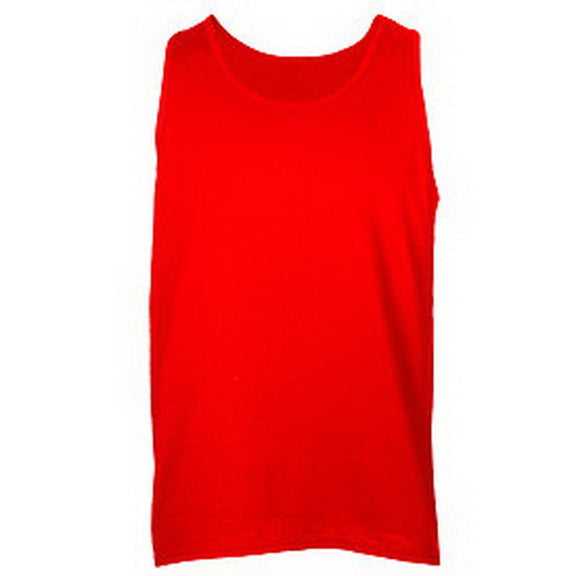 Tultex S105 Unisex Fine Jersey Tank Top - Red - HIT a Double