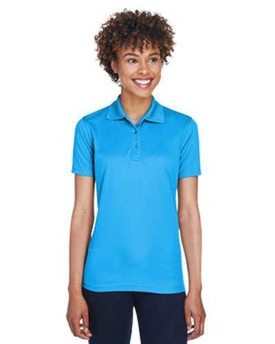 Ultraclub 8210L Ladies&#39; Cool &amp; Dry Mesh PiquPolo - Coast - HIT a Double