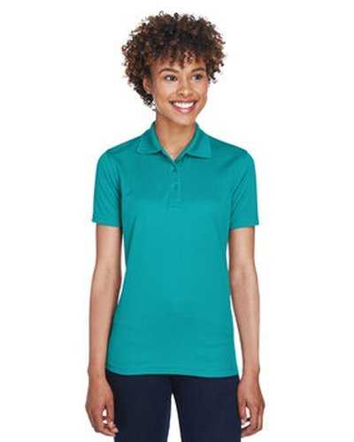 Ultraclub 8210L Ladies&#39; Cool &amp; Dry Mesh PiquPolo - Jade - HIT a Double