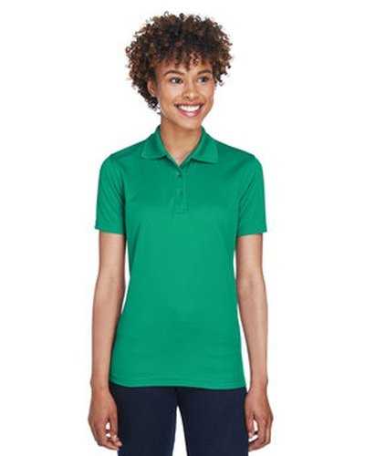 Ultraclub 8210L Ladies' Cool & Dry Mesh PiquPolo - Kelly - HIT a Double