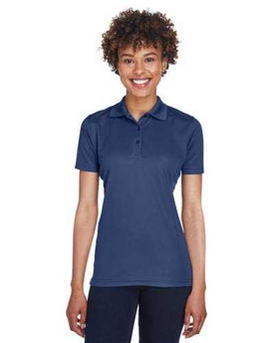 Ultraclub 8210L Ladies' Cool & Dry Mesh PiquPolo - Navy - HIT a Double