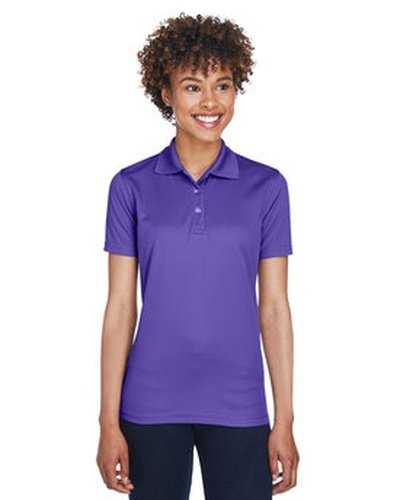 Ultraclub 8210L Ladies&#39; Cool &amp; Dry Mesh PiquPolo - Purple - HIT a Double