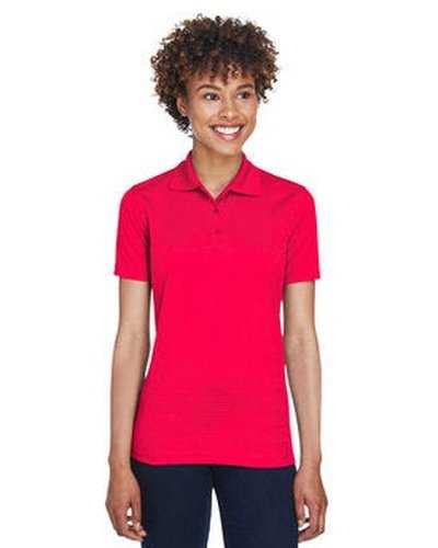 Ultraclub 8210L Ladies' Cool & Dry Mesh PiquPolo - Red - HIT a Double