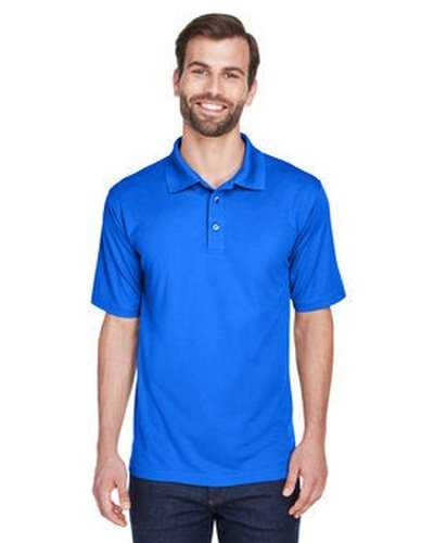 Ultraclub 8210T Men's Tall Cool & Dry Mesh Pique Polo - Royal - HIT a Double