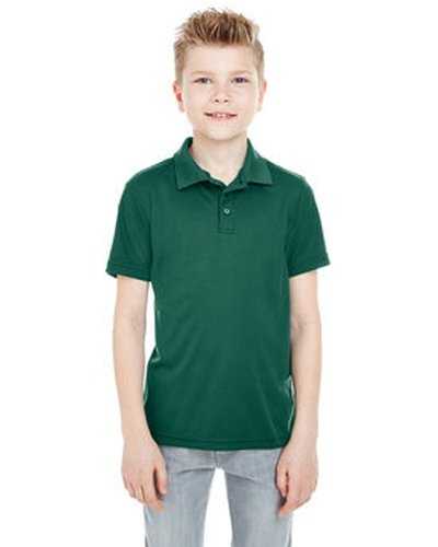 Ultraclub 8210Y Youth Cool &amp; Dry Mesh PiquPolo - Forest Green - HIT a Double