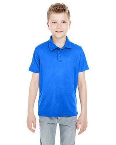Ultraclub 8210Y Youth Cool &amp; Dry Mesh PiquPolo - Royal - HIT a Double