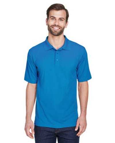 Ultraclub 8210 Men&#39;s Cool &amp; Dry MeshPique Polo - Pacific Blue - HIT a Double