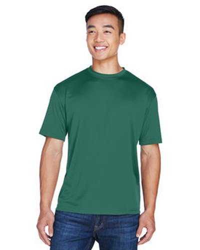 Ultraclub 8400 Men&#39;s Cool &amp; Dry Sport T-Shirt - Forest Green - HIT a Double
