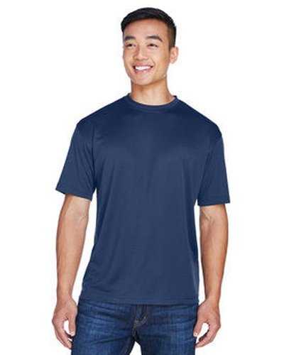 Ultraclub 8400 Men&#39;s Cool &amp; Dry Sport T-Shirt - Navy - HIT a Double