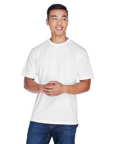 Ultraclub 8400 Men's Cool & Dry Sport T-Shirt - White - HIT a Double