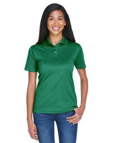 Ultraclub 8404 Ladies&#39; Cool &amp; Dry Sport Polo - Forest Green - HIT a Double