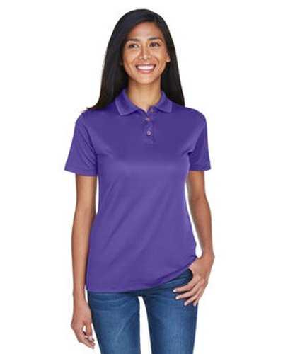 Ultraclub 8404 Ladies&#39; Cool &amp; Dry Sport Polo - Purple - HIT a Double