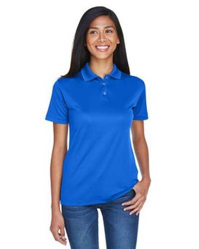 Ultraclub 8404 Ladies&#39; Cool &amp; Dry Sport Polo - Royal - HIT a Double