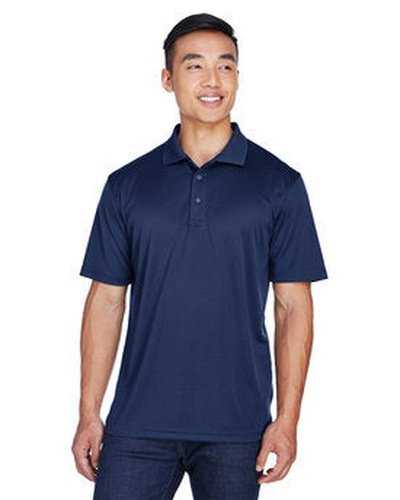 Ultraclub 8405T Men's Tall Cool & Dry Sport Polo - Navy - HIT a Double
