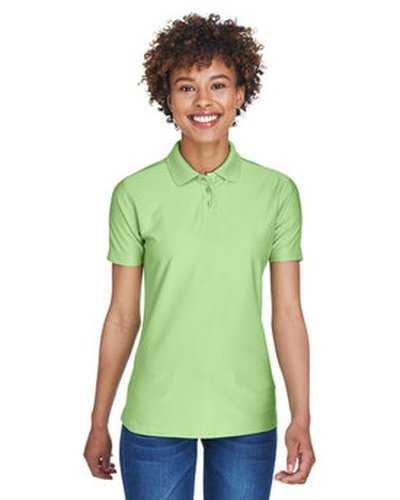 Ultraclub 8414 Ladies' Cool & Dry Elite Performance Polo - Apple - HIT a Double