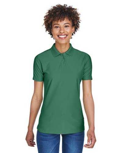 Ultraclub 8414 Ladies' Cool & Dry Elite Performance Polo - Forest Green - HIT a Double