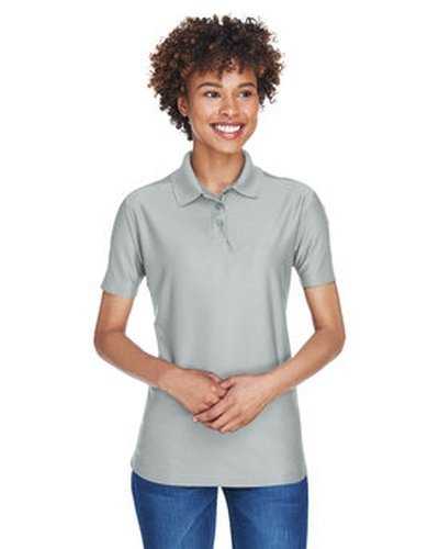 Ultraclub 8414 Ladies' Cool & Dry Elite Performance Polo - Gray - HIT a Double
