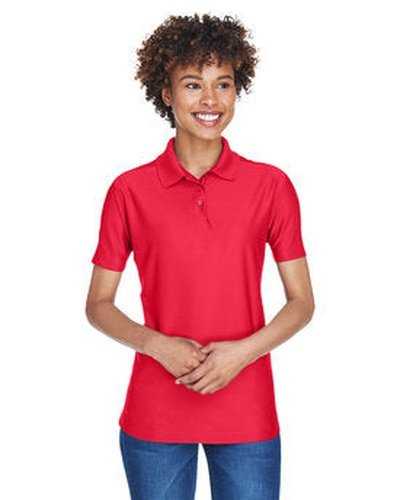 Ultraclub 8414 Ladies' Cool & Dry Elite Performance Polo - Red - HIT a Double