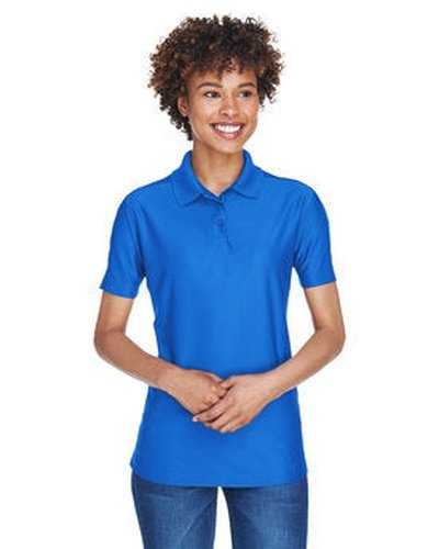 Ultraclub 8414 Ladies&#39; Cool &amp; Dry Elite Performance Polo - Royal - HIT a Double