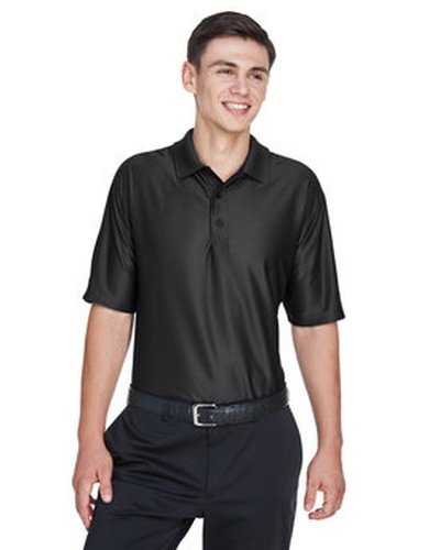 Ultraclub 8415 Men's Cool & Dry Elite Performance Polo - Black - HIT a Double