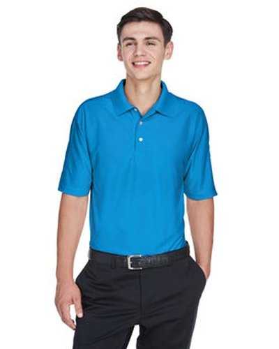 Ultraclub 8415 Men&#39;s Cool &amp; Dry Elite Performance Polo - Pacific Blue - HIT a Double