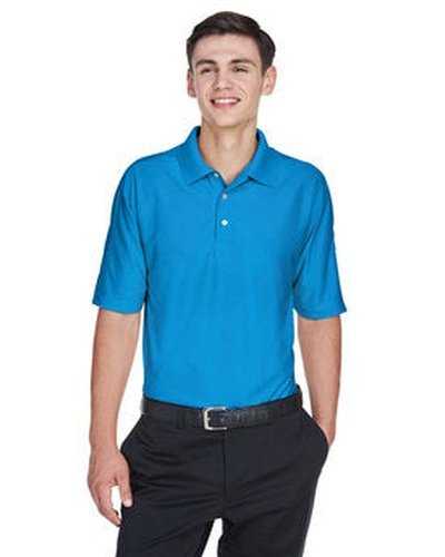 Ultraclub 8415 Men's Cool & Dry Elite Performance Polo - Pacific Blue - HIT a Double
